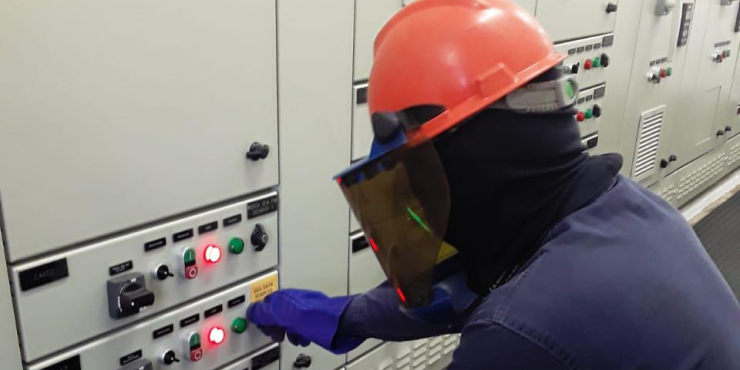 Manutenção Elétrica – 8 anos sem acidente com afastamento 